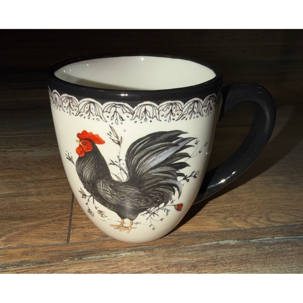 Collectible‎ Cracker Barrel Susan Winget Rooster Coffee Mug Farmhouse Decor